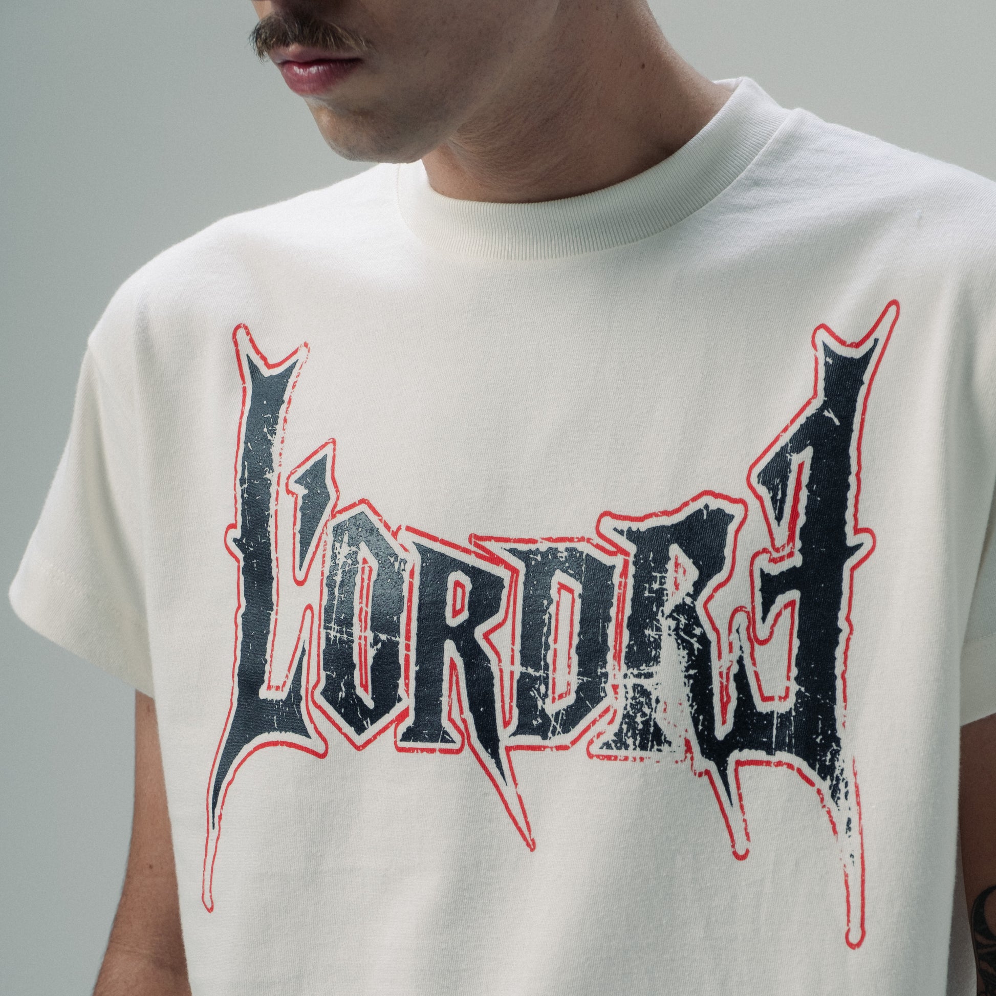 PUNK LETTERING TEE