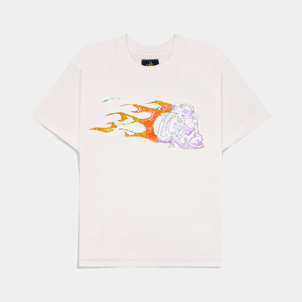 SKULL TEE - OFF WHITE