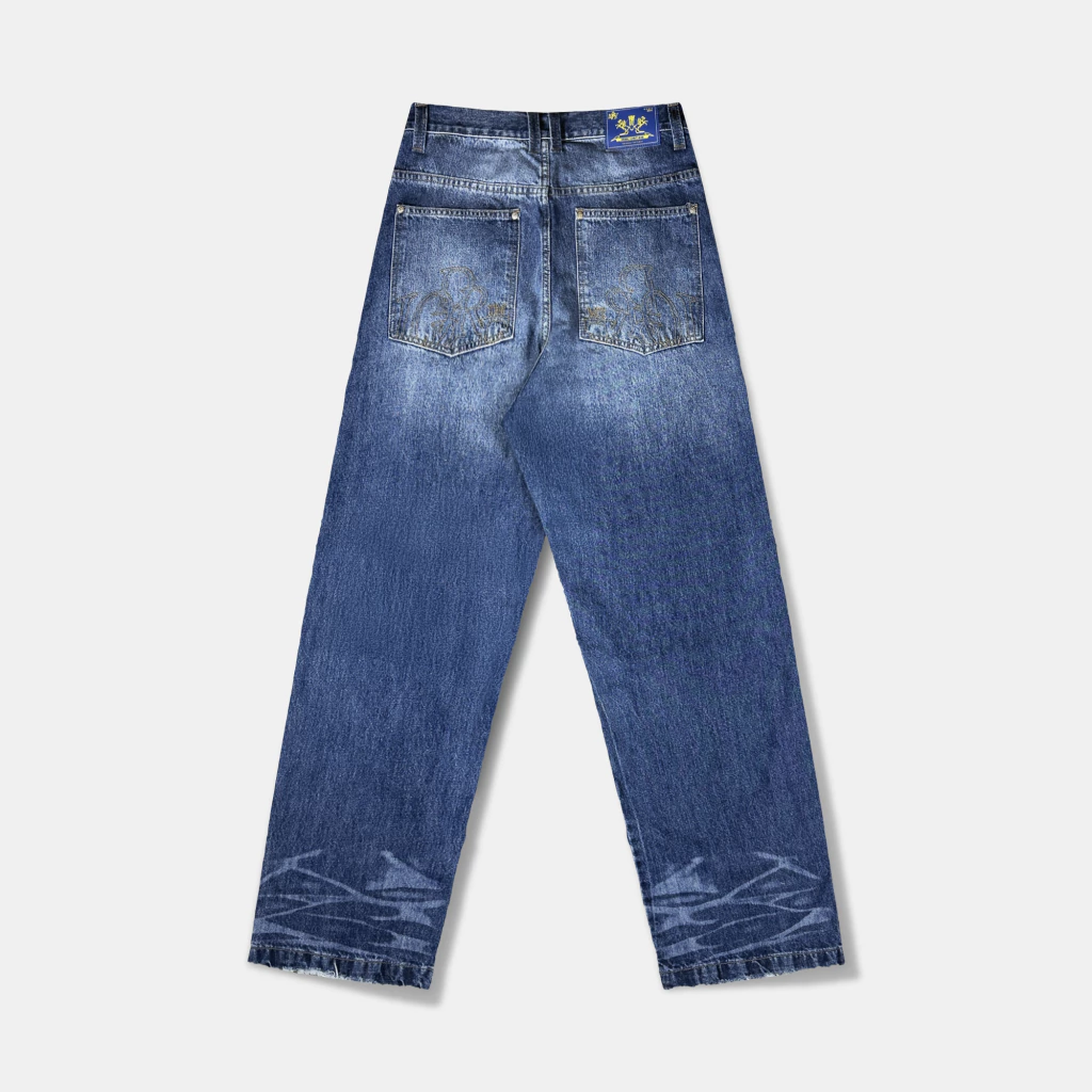 DESIGNER JEANS ROYAL BLUE