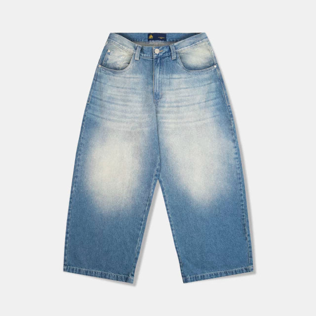 BAGGY JEANS WASHED BLUE