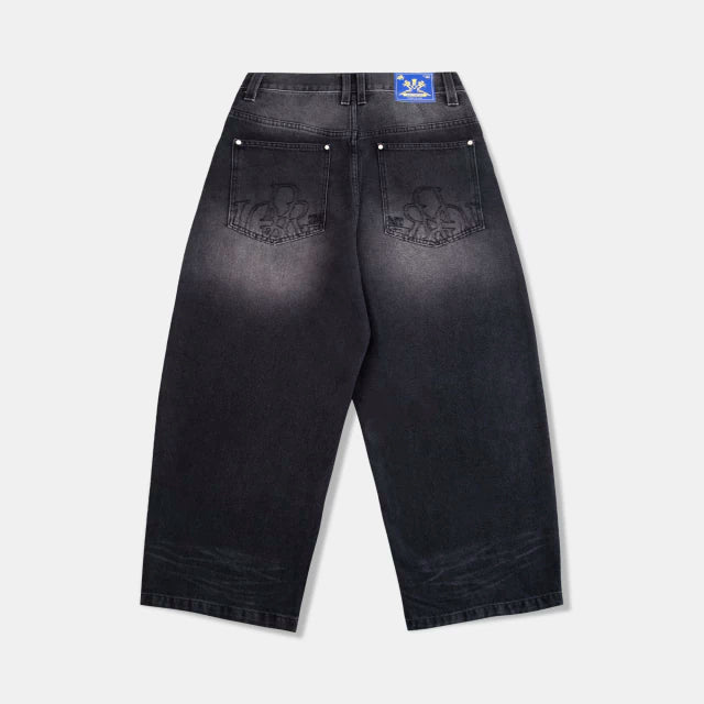 BAGGY JEANS PETROLEUM